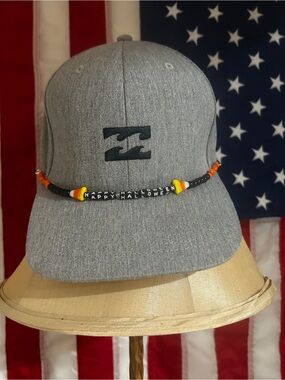 Hat chain Happy Halloween Handmade brand new